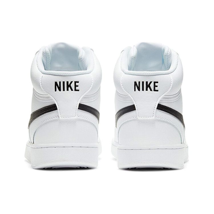 Nike Мужские кроссовки Court Vision Mid White Black CD5466-101