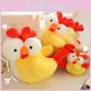 Adorable Cartoon Chicken Plush Toy Cuddle Buddy For Kids Birthday Gift Soft And Funny