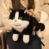 Пушистая плюшевая кукла кошка рэгдолл, озвученная модель котенка, новая реалистичная кукла кошка, для детей