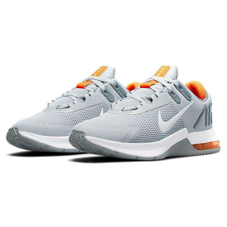 Nike Мужские кроссовки Air Max Alpha Trainer 4 Wolf Grey Total Orange Cool-Grey White CW3396-007