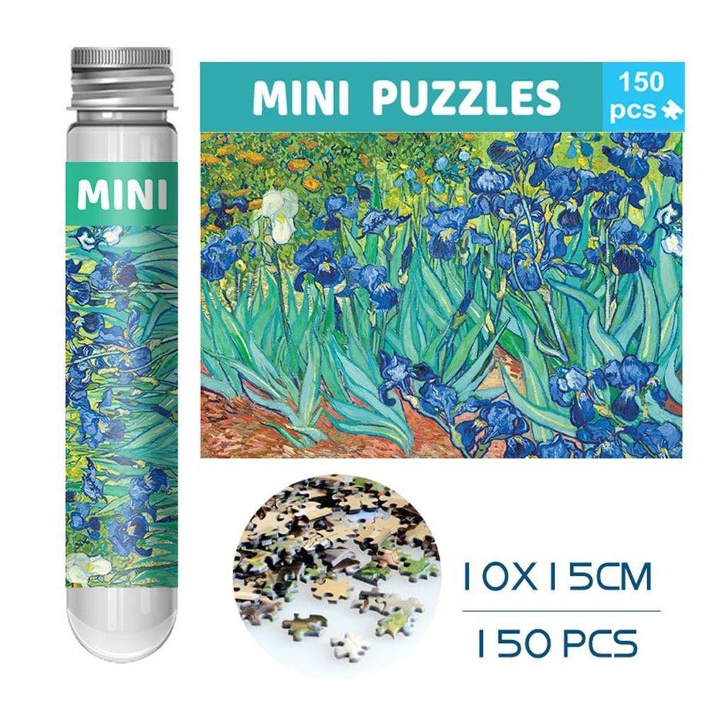 150PCS/Set Oil Painting Oil Painting Jigsaw Gifts Decompression Game Jigsaw Puzzles Adult Children