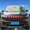 7pcs Car Front Grille erts Grill Frame Trim Cover for Jeep Cherokee 2014-2018