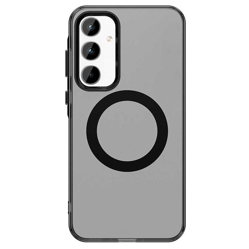 Для Samsung Galaxy A55 Магнитный чехол для телефона Magsafe Для Samsung Galaxy A55 ТПУ Противоударный Конфетный цвет Беспроводная зарядка Чехол