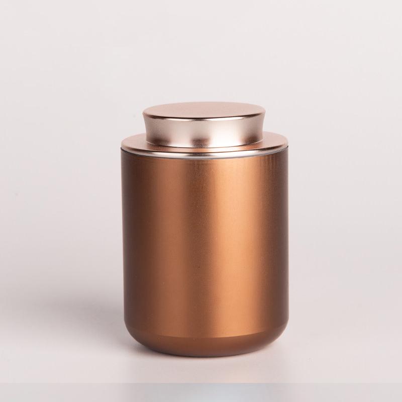 Portable Mini Tea Tin Can Creative Sealed Tea Storage Jar Empty Metal Container for Home Kitchen
