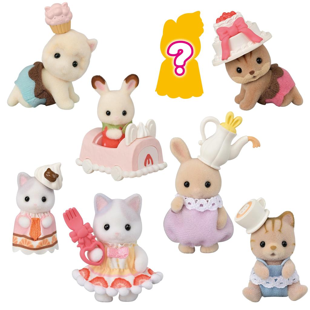 Кукольная детская коллекция Sylvanian Families Cake Party ST Mark Сертификация 3 года и старше Игрушечный кукольный домик Sylvanian Families EPOCH [Детская
