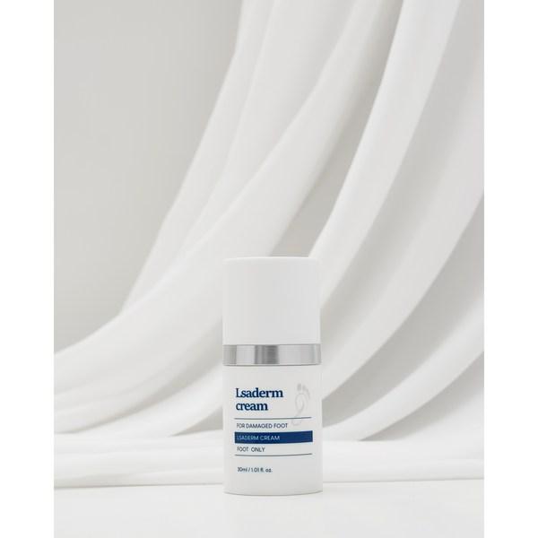 Крем для ног LeSaderm, отшелушивание проблемных пальцев и подошв, противогрибковое средство для ног спортсменов ороговевающего типа, 30г, 1 шт., 1 шт.