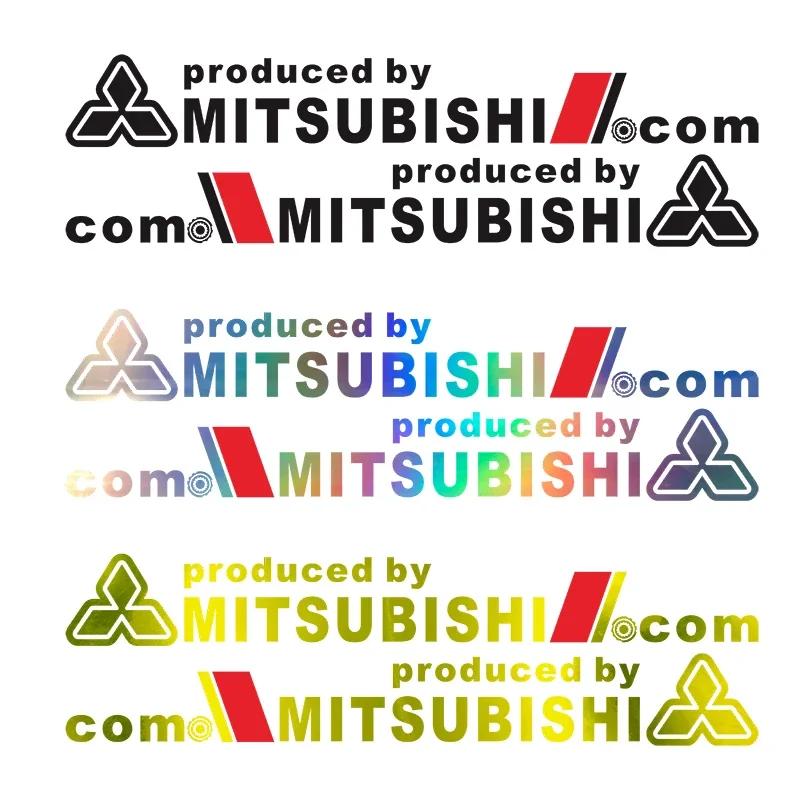 3D Светоотражающие Лазерные Наклейки-Эмблемы на Автомобиль для Mitsubishi Lancer 9 10 ASX L200 Pajero Mirage Montero Outlander Eclipse Ralliart