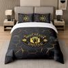 3Pcs Bedding SetManchester United FC Soft Bed Sheet and Two Pillowcases Home Bedroom Decor