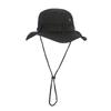 Outdoor Wide Brim Fishing Sun Hat Hiking Cap Neck Flap Cover Bucket Hat