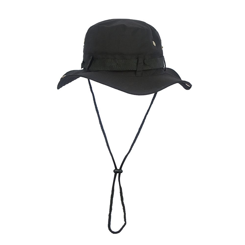 Outdoor Wide Brim Fishing Sun Hat Hiking Cap Neck Flap Cover Bucket Hat