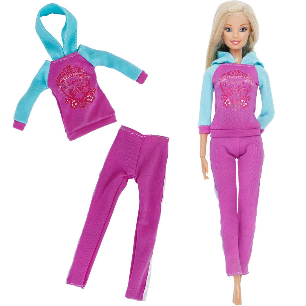 Кукольная одежда для куклы Барби, много стилей, классические брюки, рубашки, милые наряды для куклы 1/6 11,5 дюймов, игрушки для девочек