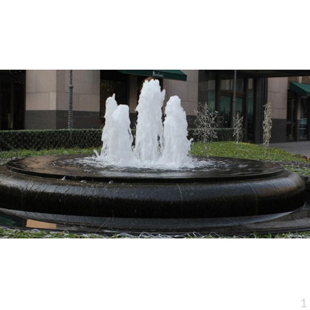 Кедровый демонстрационный фонтанный распылитель, латунный разбрызгиватель для пруда, парка, сада