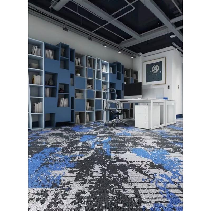 Luxury Fireproof Nylon Billiard Hall Carpet for Hotels - Large Area Print Mat