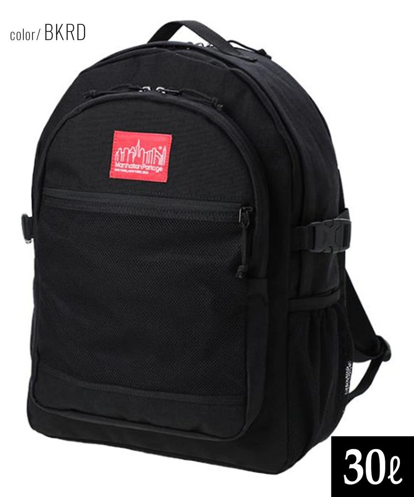 Genuine Backpack MP2253 Preppy Backpack Black [Manhattan Portage] [Official]