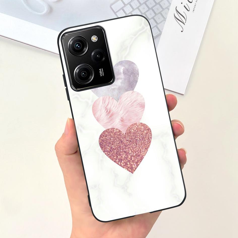 Для Xiaomi Poco X5 Pro 5G Чехол Ударопрочный Силиконовый Модный Узор Мягкая Тонкая Задняя Крышка Для Xiaomi Poco X5 X 5 PocoX5 X5Pro Capa