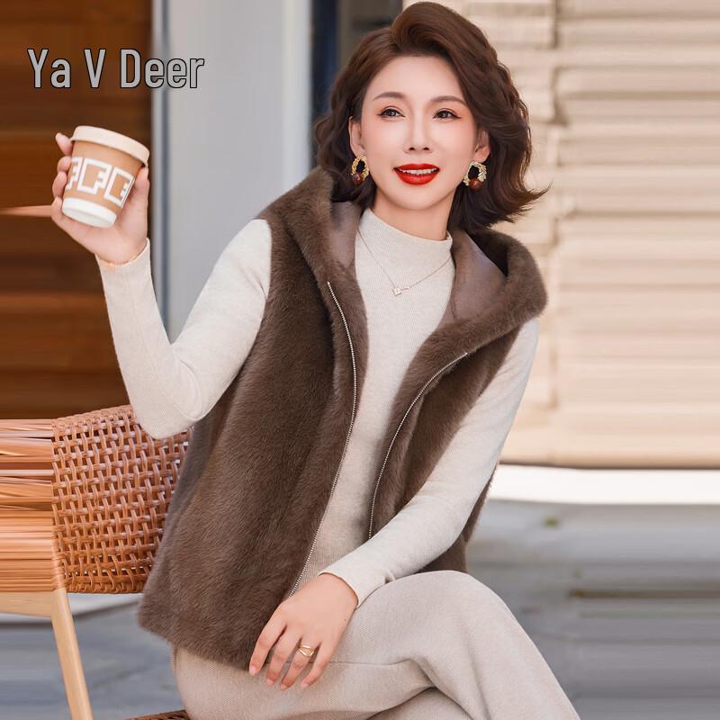 Женский модный жилет с капюшоном Yalu