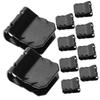 COSMEVIVI Clip Car Clip Nut 10pcs Metal Retainer Clip Car Body Fastener Buckle for Solar Cable Clip