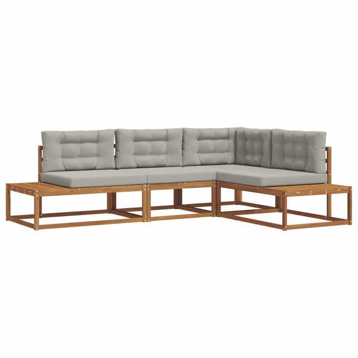 Maison Exclusive - Ensemble de canapés d'extérieur 4 pc 4 place Polyester