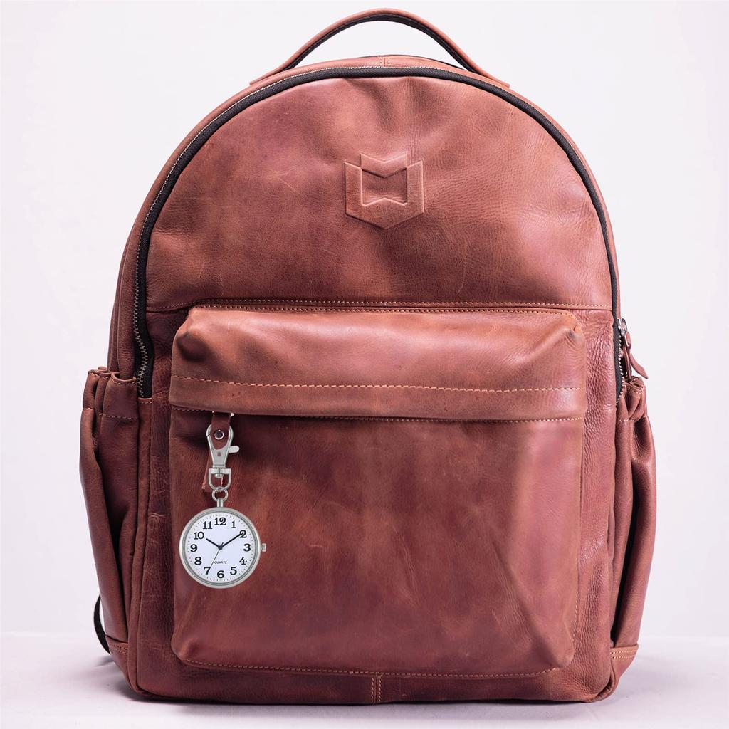 Часы-клипса Карманные часы Аналоговые часы для медсестры Водонепроницаемые часы-брелок Модные аксессуары Мужские Женские