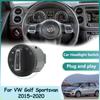 Переключатель фар для Volkswagen VW Golf Sportsvan SV 2015~2020 Автомобильный датчик света фары Управление автозапчастями для салона Аксессуары