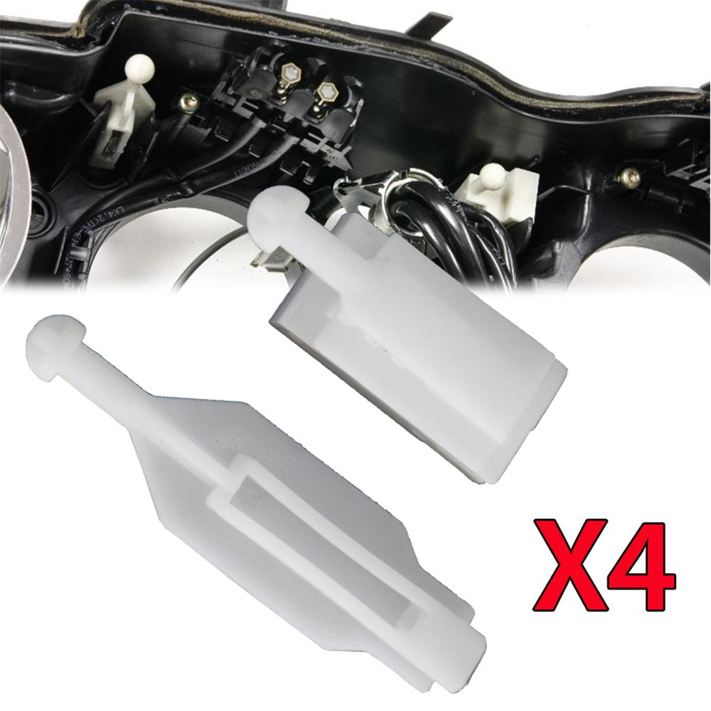 4 Комплекта Держатель отражателя ксеноновой фары 63120027924 Для BMW 5 серии E39 2000-03