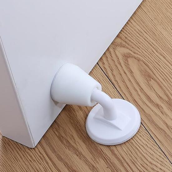 Silicone Door Stopper Wall Protector Shock Absorbent Noise Free Self-Adhesive No Drilling