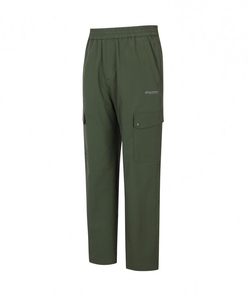 DISCOVERY EXPEDITION Men'S Prevona Woven Training Loose Tapered Cargo Pants (D/Khaki)