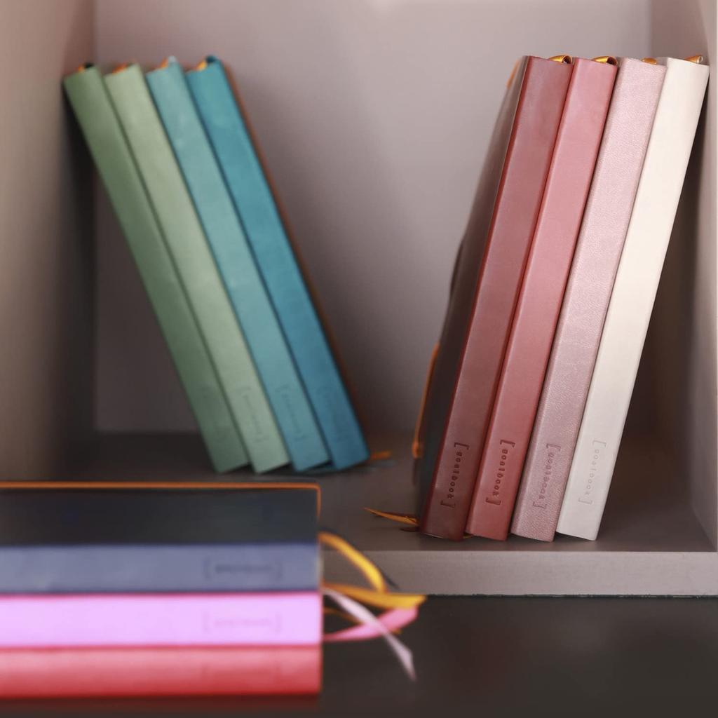 Rhodia Rhodia Rama Goal Book Dotted 240 Italian Leather CF117801 Notebook, A5, Grid, Pages, Cover, Nakara,