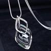 Women Long Necklace Fashion Geometric Crystal Necklaces Pendant Jewelry Statement Sweater Chain Collier Femme Collar Accessories