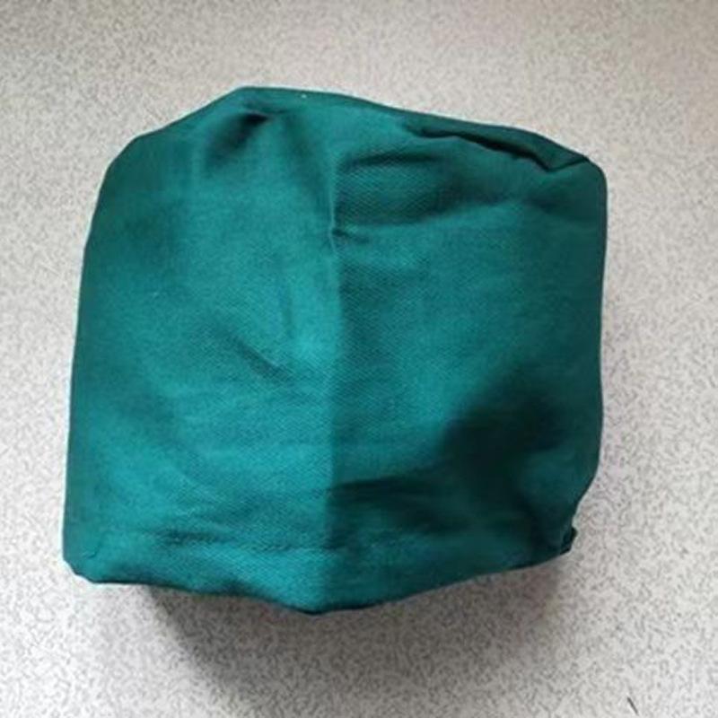 Унисекс хирургические шапочки-буффант для медицинских работников - Черный, Зеленый, Белый