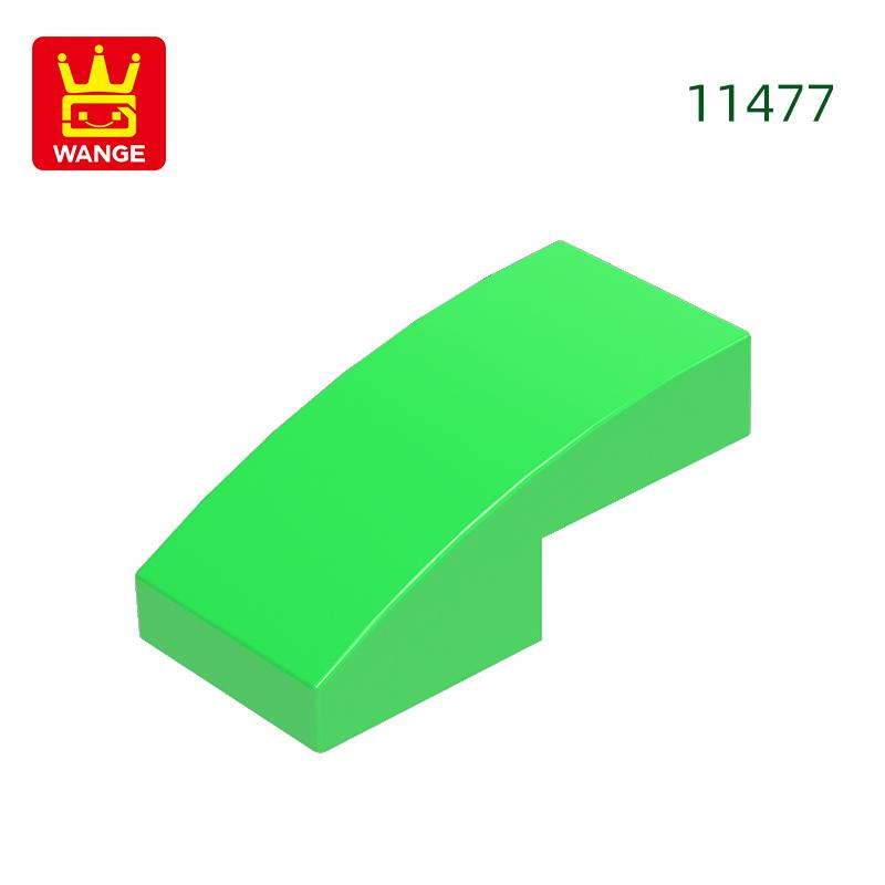 310 шт./лот 11477 Наклонный изогнутый блок 2x1x2/3 Детали для сборки MOC Цветные Аксессуары Совместим с Кирпичиками СДЕЛАЙ САМ Детская игрушка Детали для сборки