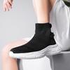 New Couples Socks Sports Shoes Breathbale Black Trainers Men Casual Walking Sneakers High Top Women's Gym Sneakers 36-48