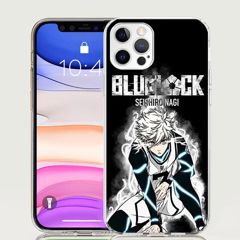 Blue Lock Nagi Seishiro Phone Case for Apple iPhone 17 Air 16 15 Plus 14 + 13 Mini 12 11 Pro Max 7 8 SE 16Max Soft Shell Cover C