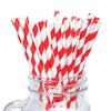Mixed Color Biodegradable Paper Drinking Straws