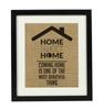 Милый сувенир Home Sweet Home Цитаты Декор для стен Печать на мешковине Подарок на новоселье - Печать только на мешковине