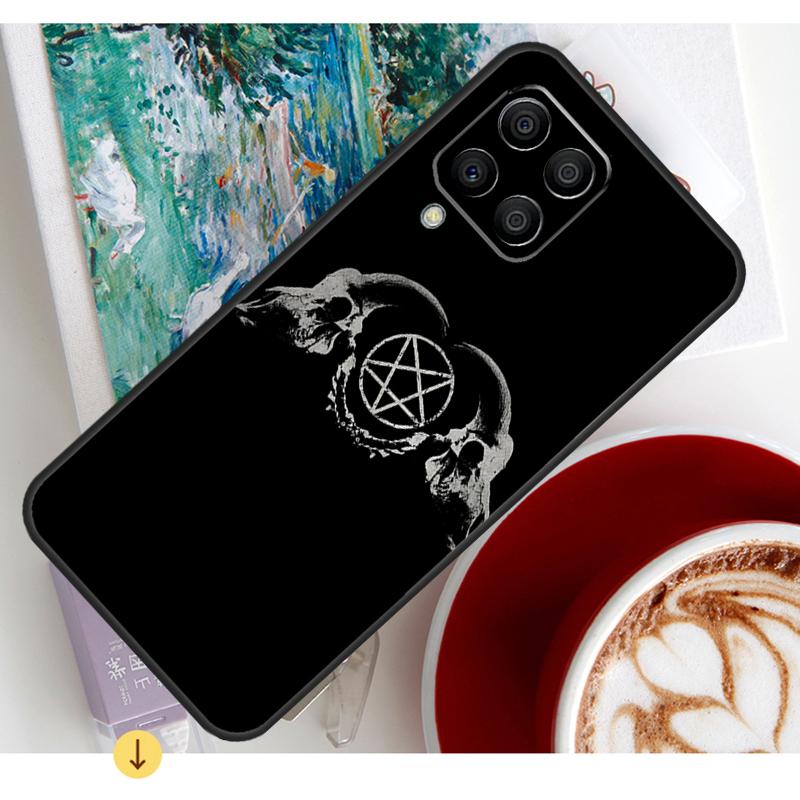 Devil Satan Case For Samsung Galaxy M15 M21 M31 M55 M56 M36 M16 M06 M13 M33 M53 M12 M32 M52 M14 M34 M54