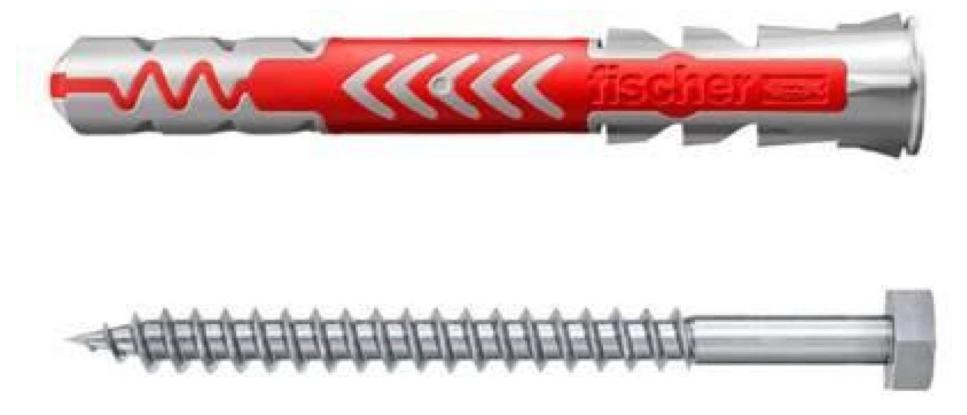 Kołek Z Wkrętem Fischer Duopower 10X80 S 538257 /10Szt./
