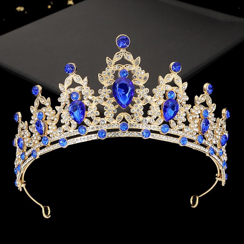 Свадебная корона в корейском стиле, детский головной убор для выступлений, повязка на голову из сплава и страз, аксессуары для волос в стиле принцессы, украшения для выпечки
