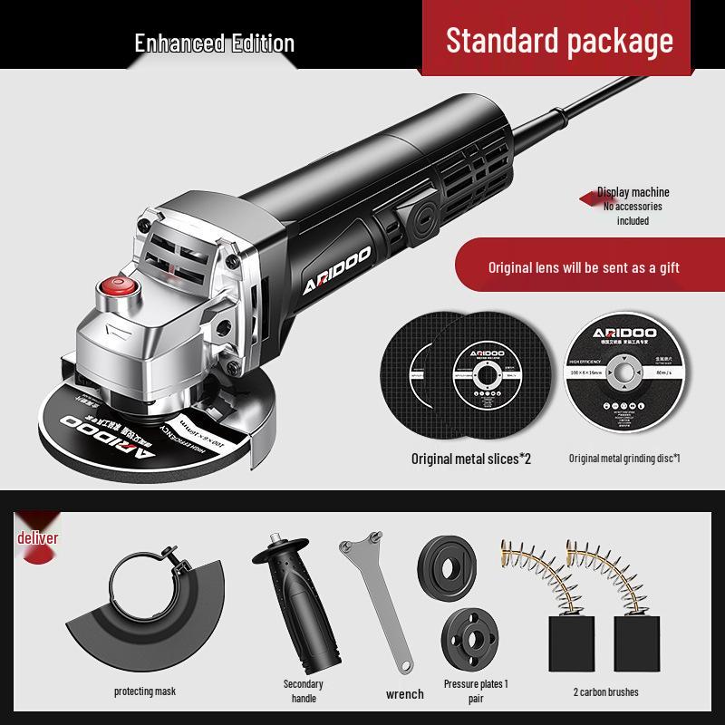 Немецкая многофункциональная угловая шлифмашина: Бытовая шлифовальная машина, полировальная машина, отрезная машина и ручной шлифовальный круг.