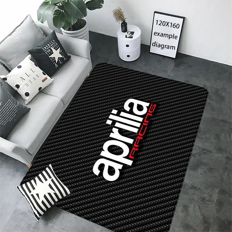 VIKAMA Aprilia Racing Floor Rug Non-Slip Water Absorbent Mat For Garage Hallway Entryway Bedside Door Carpet