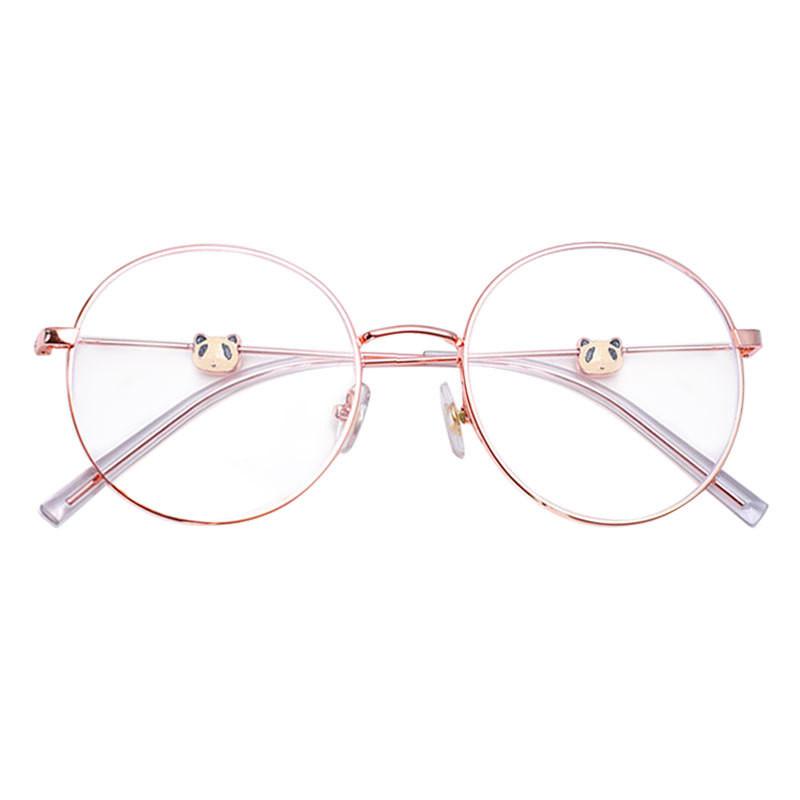 Женские очки в стиле панды, милые оптические очки, анти-УФ-очки, очки для компьютера, очки для близорукости