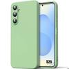 Case for Samsung Galaxy S25, Soft Flexible Silicone Green - BOOLING®