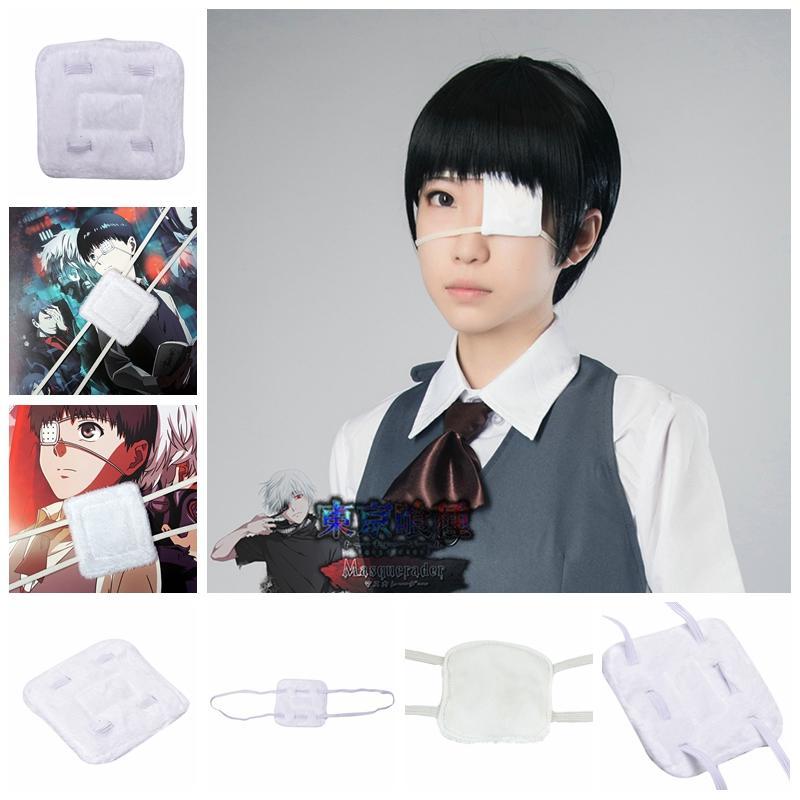 Аниме Токийский Гуль Канеки Кен Блиндер белая повязка на глаз одноглазая маска реквизит для косплея