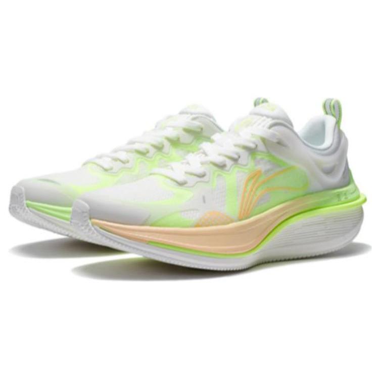 Беговые кроссовки Li Ning WuShi 5S 2.0 Женские Низкие Шампанское Белый ARSS012-2