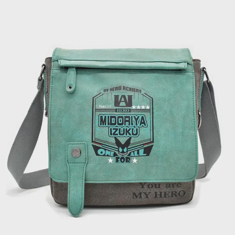 Anime Canvas Shoulder Bag - Demon Slayer & One Piece