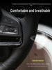 Hand-Stitched Steering Wheel Cover for BYD Song Plus/Pro & Qin Plus New Energy Models