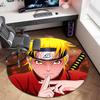 Famous cartoon NARUTO protagonist Uzumaki Naruto round carpet soft home decoration anti-slip door mat outdoor picnic mat carpet M3