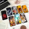 Чехол для телефона с аниме One Punch Man для Samsung S25,24,23,22,30,21,10,9,Ultra,Plus,Lite,FE,4,5 G Мягкий черный чехол