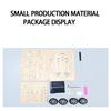 1 Набор DIY Научный Экспериментальный Комплект и Образовательная Модель DIY Солнечные Гоночные Машинки Игрушка Физика Научные Игрушки Для Детей Подарок·