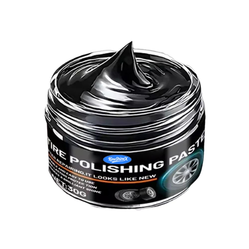 Car Plastic Restorer - Tire & Rubber Trim Renovator with Leather Repair Kit for Car Interior Cleaning & Scratch Remover